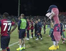 卡利亚里球迷助阵球队，期待豪取下一场胜利的简单介绍