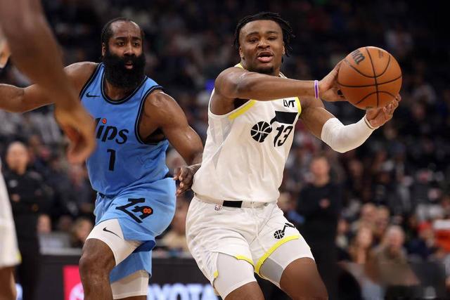 哈登陷入低谷，爵士连败，迎来胜利球队命运悬念！